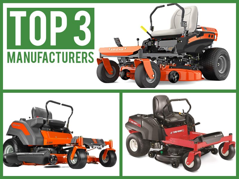 Who Makes The Best Zero Turn Mowers [Top 3 Manufacturers]